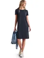 Street One Damen Knielanges Kleid mit Raffung