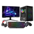 VIST Gaming PC Komplett Set R7 5700G 32GB RX VEGA8 SSD 1TB nVme WIFI Win11 24"