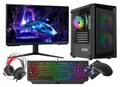 VIST Gaming PC Komplett Set R7 5700G 32GB RX VEGA8 SSD 1TB nVme WiFi Win11 24"