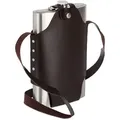 Relaxdays Flachmann, Silber, Metall, Kunststoff, 18x29x5.5 cm, Essen & Trinken, Barausstattung