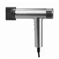 Haartrockner STYLE\u0026SHINE, Grau, Silber, Metall, Kunststoff, 16.7x4.6x17.8 cm, CE, Kaltstufe, LED-Anzeige, Freizeit, Wellness, Körperpflege, Kosmetik