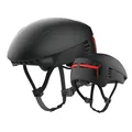 Fahrradhelm CRNK Genetic Alpha Black - L – LED-Beleuchtung