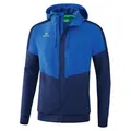 Erima Präsentationsanzug Squad Tracktop Jacke mit Kapuze Herren blau S