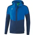 Erima Trainingsjacke Squad Tracktop Jacke Mit Kapuze blau S