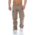 Big Seven Cargojeans Big Seven Brian Cargo Hose Comfort Fit Herren Jeans Hose beige W32/L30