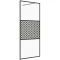 vidaXL Duschwand, Duschabtrennung für Begehbare Dusche mit Klarem ESG Glas 90x195 cm