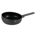 5999108467400 WOK PATELNIA FLIP TYTANOWA 26cm BERLINGER HAUS BH-8119 ANTRACIT BE
