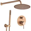 Unterputz-Duschset Rea Lungo Brush Copper