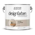 SCHÖNER WOHNEN FARBE Wand- und Deckenfarbe Weiches Strandbeige Nr. 9, Tropf- und spritzgehemmt, Konservierungsmittelfrei