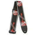 Gibson Nylon Guitar Strap 2" Red Logo
