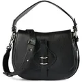 Coccinelle Mavery Handtasche Leder 22 cm  schwarz