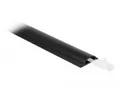 Delock Kabelkanal PVC Schwarz (L x B x H) 1m x 70mm x 20mm 1 St. 20711