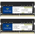 Timetec 16GB KIT (2x8GB) DDR4 2133MHz (PC4-2133P) PC4-17000 SODIMM – Non-ECC Unbuffered, 260-Pin, 1,2V, CL15, RAM für Laptops, Mini-PCs und All-in-One-Computer