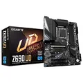 Gigabyte Z690 UD ATX Motherboard - Supports 12th Gen Intel Core Processors (LGA 1700), DDR5-6000MHz(OC) Memory, 2.5GbE LAN, 1x PCIe 5.0 x16 Slot, 3 x NVMe PCIe 4.0 x4 M.2 & USB 3.2 Gen 2x2 Type-C
