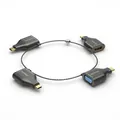 PureLink apter Ring Klein - 4x USB-C - USB-C > VGA/HDMI/miniDP/DP, schwarz IQ-AR