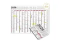 TOBJA Wandkalender XXL Wandkalender 2026 100 x 70 cm gefalzt, Jahreskalender 2026 Bürokalender Planer