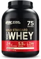 Optimum Nutrition 100 % Whey Gold Standard, 2.25 kg (5 lb) Dose, Unflavoured