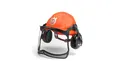 HUSQVARNA Schutzhelm Fürstprofil Mit Visier Farbe Orange Forsthelm HVA580754301