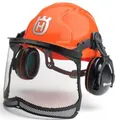 Husqvarna Forsthelm Classic mit Visier und Gehörschutz für Motorsäge/ Neu/ OVP