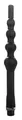 Belgo Prism Analdusche aus Silikon - schwarz - 27 cm - Durchmesser: 1,5-3,5 cm, 121 g