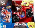 WWE Wrekkin Slam N Spin ATV Vehicle with Big E Wrestling Action Figur Mattel