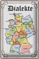 Blechschild Spruch 20x30 cm Dialekte Karte Bundesländer Deko Schild tin sign