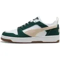 Puma Rebound v6 Low SD Green Terrain-Alpine Snow-White Größe EU 37 - Grün - 37