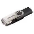 104302 Rotate USB Typ-A Stick 64 GB (Schwarz, Silber)
