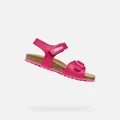 Geox Dunkelrosa Mädchensandalen Adriel 34