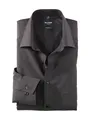 Herren Hemd "Modern Fit" Langarm, 40 (M), dunkelgrau