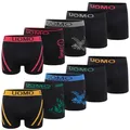 10er Pack Herren Retroshorts Boxershorts Men Mikrofaser in 10 verschiedenen M...
