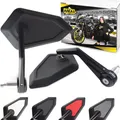 universal Motorrad Lenkerendenspiegel Rückspiegel Paar egeprüft kompatibel mi...