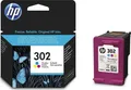 Hewlett-Packard 302 Value Pack 3-farbig F6U65AE Tinte