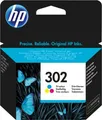 Original HP Tintenpatrone 302, Einzelpack, Tri-Colour 174046