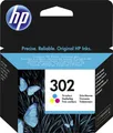 HP 302 Druckerpatrone Original Cyan, Magenta, Gelb F6U65AE Tinte