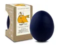 PiepEi Classic Dunkelblau - Singende Eieruhr zum Mitkochen - Eierkocher für 3 Härtegrade - Piep Ei mit 3 Melodien - Lustiges Kochei - Musik Eggtimer - Brainstream