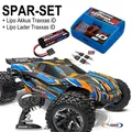 TRAXXAS # Rustler 4x4 VXL Orange RTR + 1x 2S 5000 mAh Akku und ID Lader Traxxas