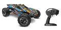 Traxxas TRX67376-4 Rustler 4x4 VXL HD Brushless TSM Stabilitätssystem Orange