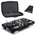 Hercules DJControl Inpulse 500 DJ Controller + Gator Tasche + Mikrofasertuch