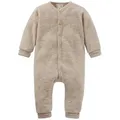 Hessnatur Schlafanzug aus reiner Bio-Merinowolle (1 tlg) beige 86/92