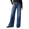 Levi's Damen 318 Shaping Wide Leg Jeans, Clever Girl, 29W / 30L