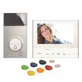Bticino Flex ONE 2-Draht Videosprechanlagen WLAN Set, Classe 300 X13E mit 7-Zoll Touchscreen, 105° Weitwinkel Kamera, Transponder Türöffner-Schlüsselloser Zugang, IP54, IK10, 363911