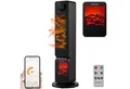 echos Keramikheizlüfter mit WiFi Eco-1202, 2000 W, Automatische Oszillation, Smart Life/Tuya App, Fernbedienung, Display