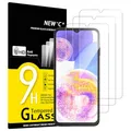 NEW'C 3 Stück für Samsung Galaxy A23 4G, 5G für Panzerglas, Frei von Kratzern, 9H Härte, HD Displayschutzfolie, 0.33mm Ultra-klar, Ultrabeständig