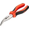 VIGOR Flachrundzange abgewinkelt V6503-200 Länge: 200 mm