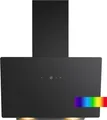 Bomann Dunstabzugshaube DU 7611 G | Kopffreihaube 60cm | Randabsaugung | LED | Touch-Control |  | Schwarzglas,  (Spektrum: A bis G)