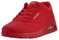 Skechers Damen UNO-Stand On Air Sneakers, Rot/Rot, 41 EU