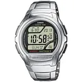 Casio WV-58DE-1AVEF Herren-Armbanduhr, Kunststoff-Gehäuse, Metall-Armband - Silber