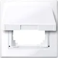 Merten Dichtungsset Schutzabdeckung M-SMART 478025 | IP44 | antibakteriell | Thermoplast | aktivweiß glänzend | 90x90 mm