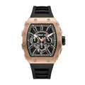Cerruti 1881 - Chronographen Gubbio - Quartz Uhrwerk - Gehäusebreite: 47 mm - Edelstahl - Rose Gold - 5 ATM